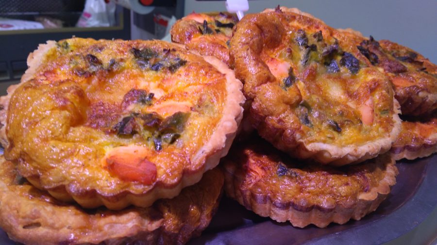 Tartelettes saumon épinards-poireaux - Boucherie de la Gare