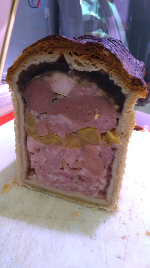 Pâté en croûte - Trio de Volaille et pommes caramélisées - Boucherie de la Gare