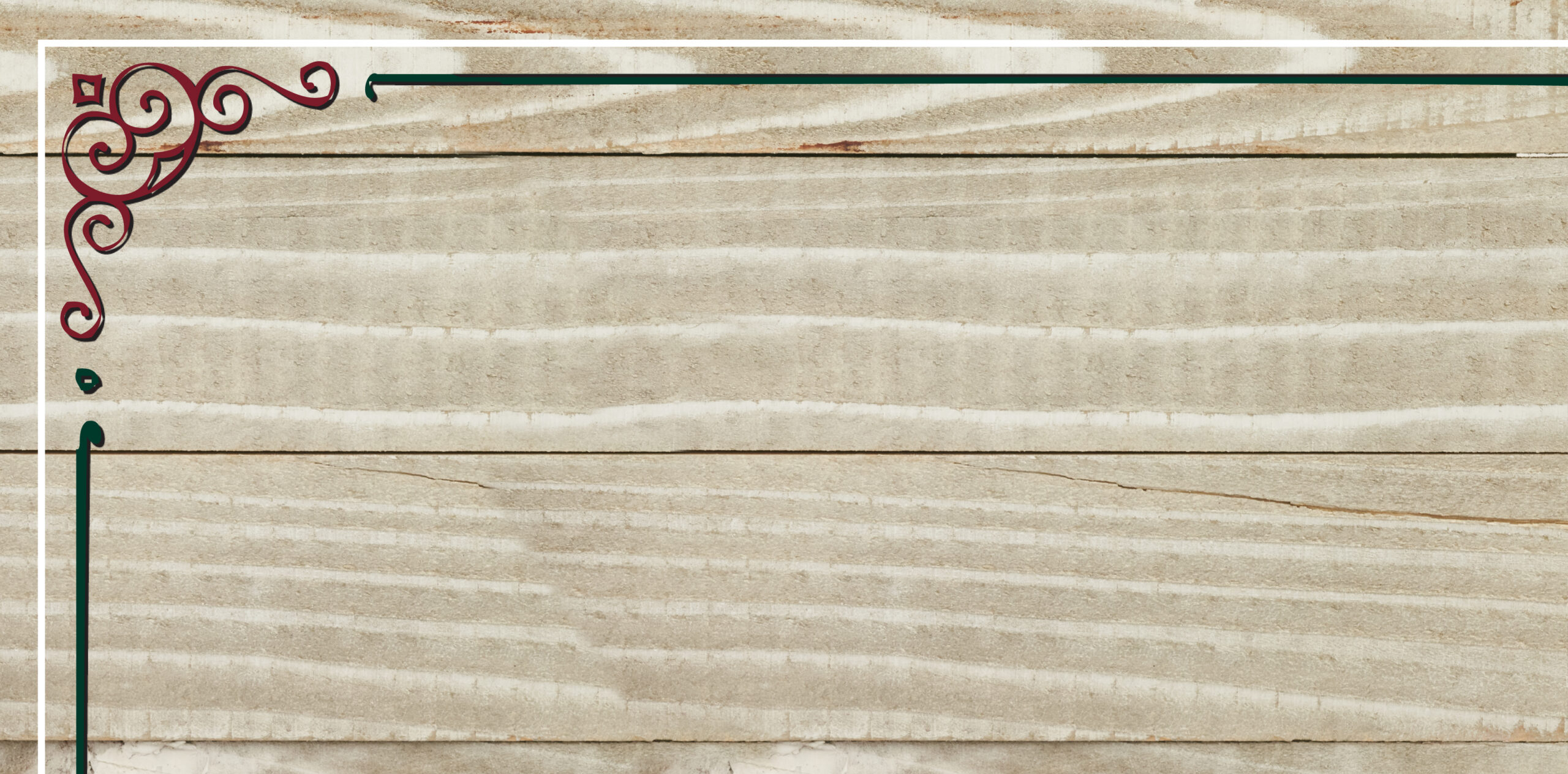 Menu des fêtes 2022