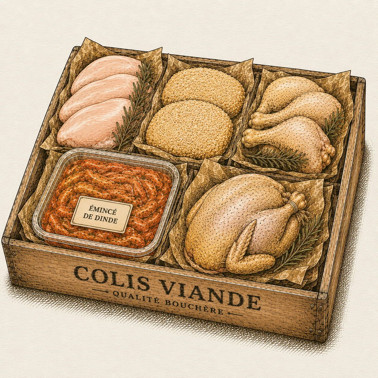 COLIS Volaille Dombiste – Image 1
